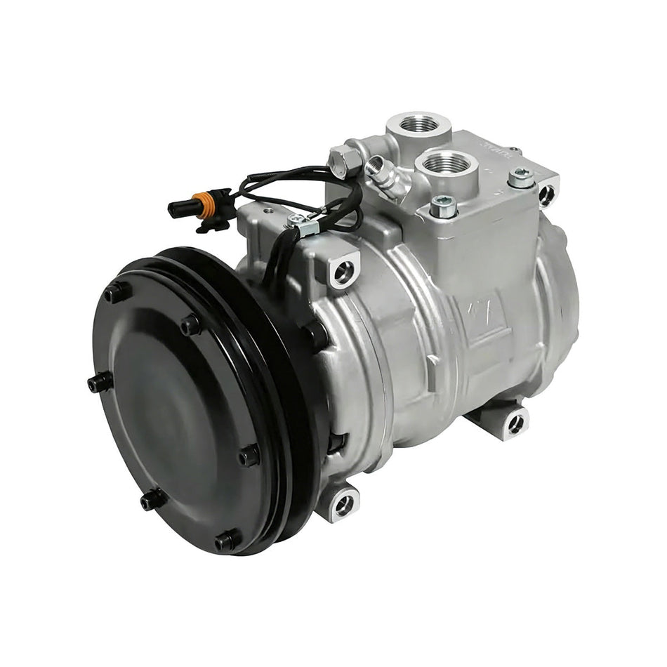 RE64024 A/C Compressor 1PK 12V 10PA17C for John Deere Tractor 5200 5210 5220