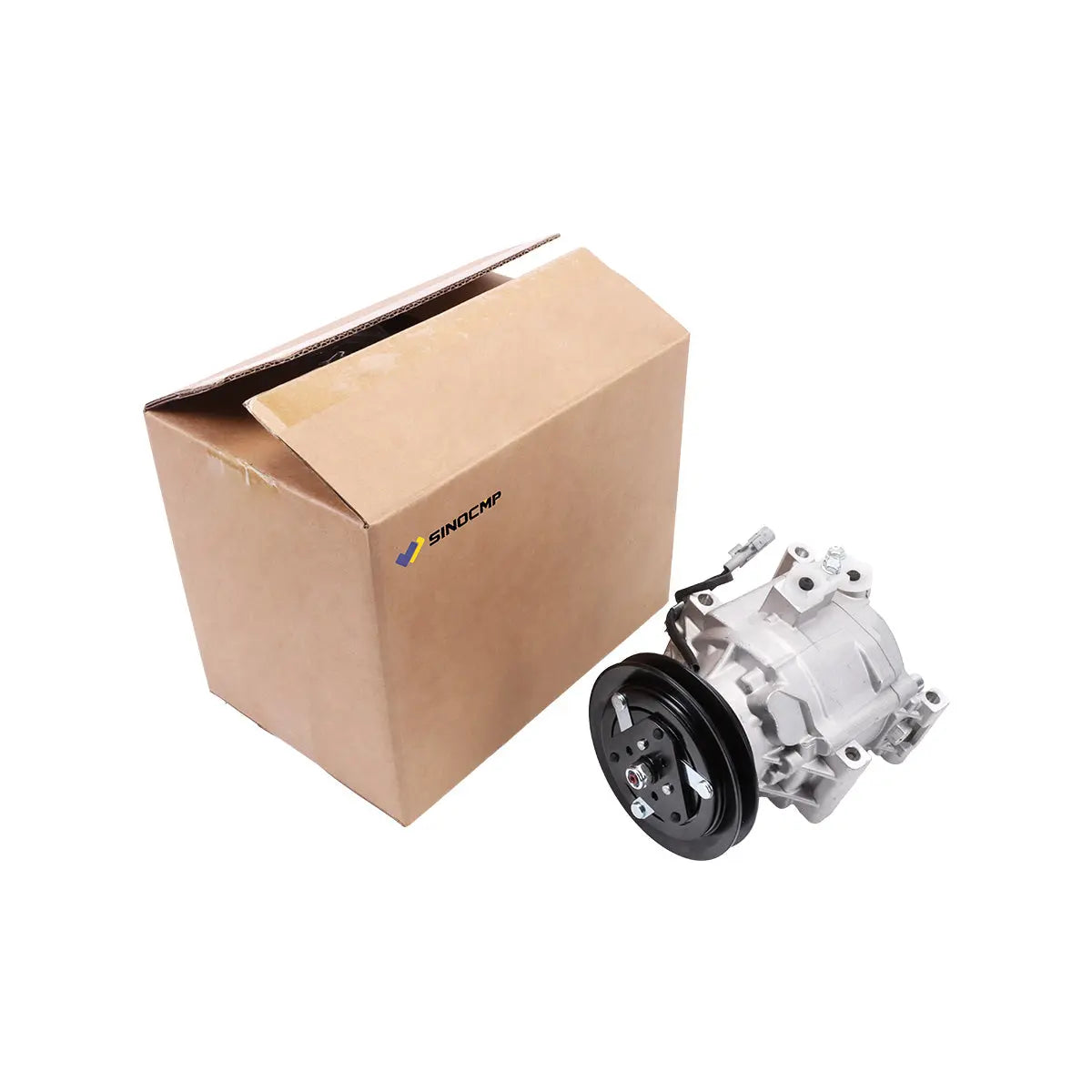 T1065-72213 A/C Compressor 1PK 12V for Kubota Tractor M110 M120 M900 - image 7
