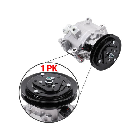 A/C Compressor 6244536M92 1PK for Kubota Tractor L3240 L3430 - image 2