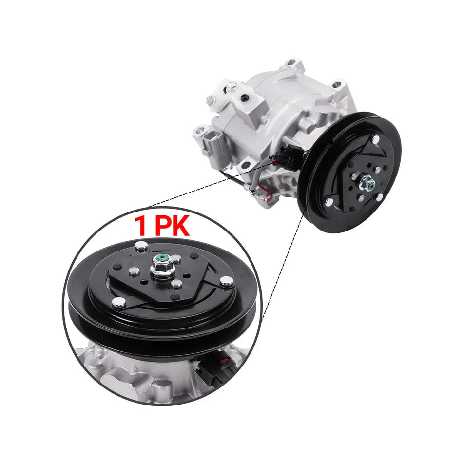 A/C Compressor 6244536M92 1PK for Kubota Tractor L3240 L3430 - image 2