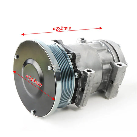 A/C Compressor 218-0324 8PK 24V for Caterpillar Excavator E345B E365B - image 5