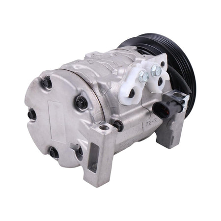 008012969U91 A/C Compressor 4PK 12V for Mahindra Tractor 6065 6075 7095 8090 8100 - image 3
