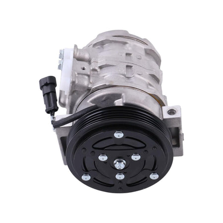008012969U91 A/C Compressor 4PK 12V for Mahindra Tractor 6065 6075 7095 8090 8100 - image 4