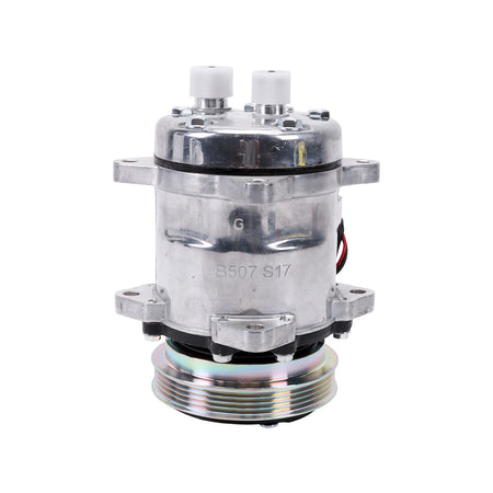 QP5H11-1812 4PK 12V A/C Compressor for Bobcat Loader T550 T595 T630 T650 S595 S550 - image 4