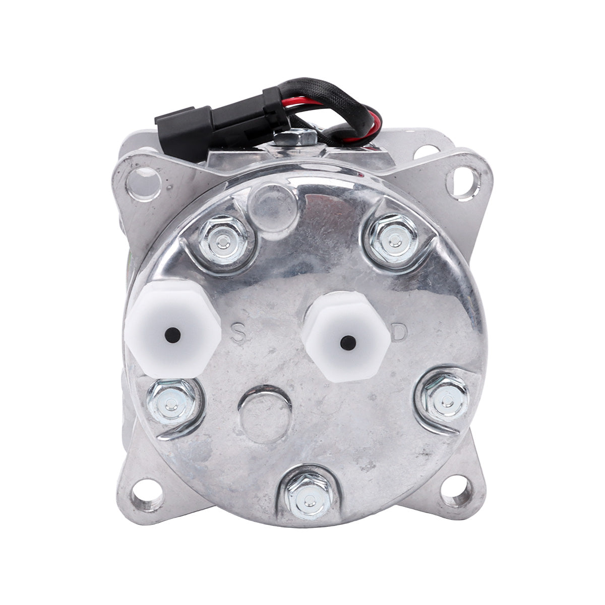 QP5H11-1812 4PK 12V A/C Compressor for Bobcat Loader T550 T595 T630 T650 S595 S550 - image 6