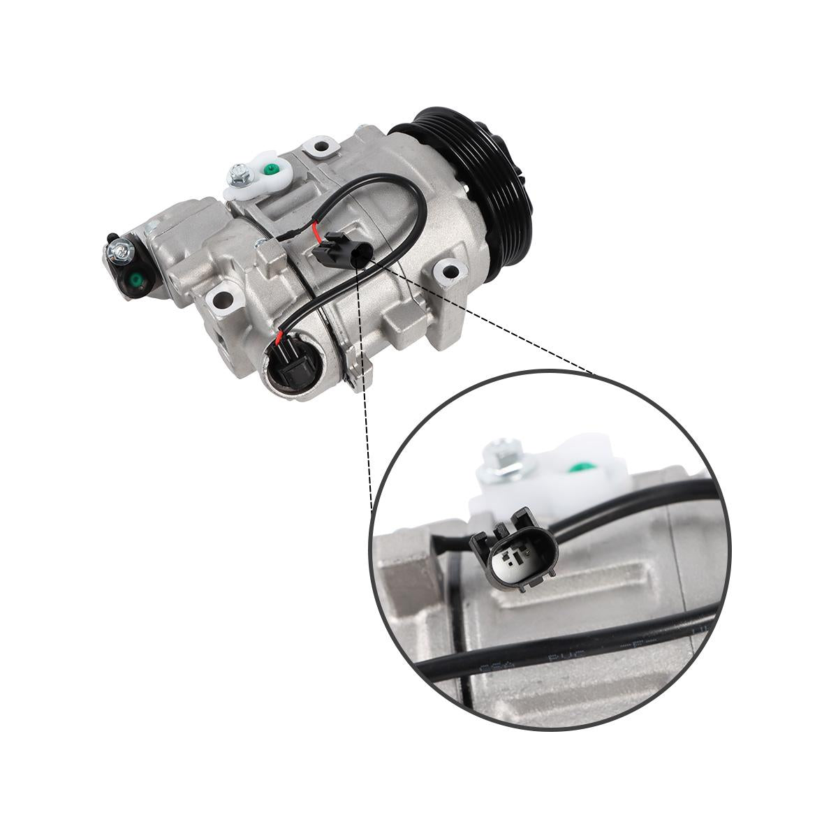 A/C Compressor 0002305911 5PK for Mercedes-Benz A160 W168 - image 4