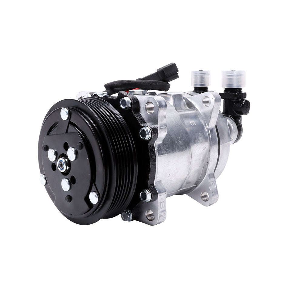 A/C Compressor 7279628 6PK 12V for Bobcat Skid Steer Loader A770 L750 S650