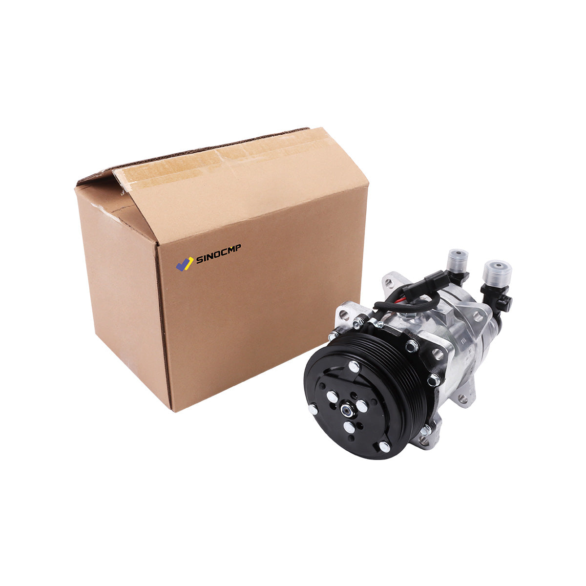 A/C Compressor 7279628 6PK 12V for Bobcat Skid Steer Loader A770 L750 S650 - image 7