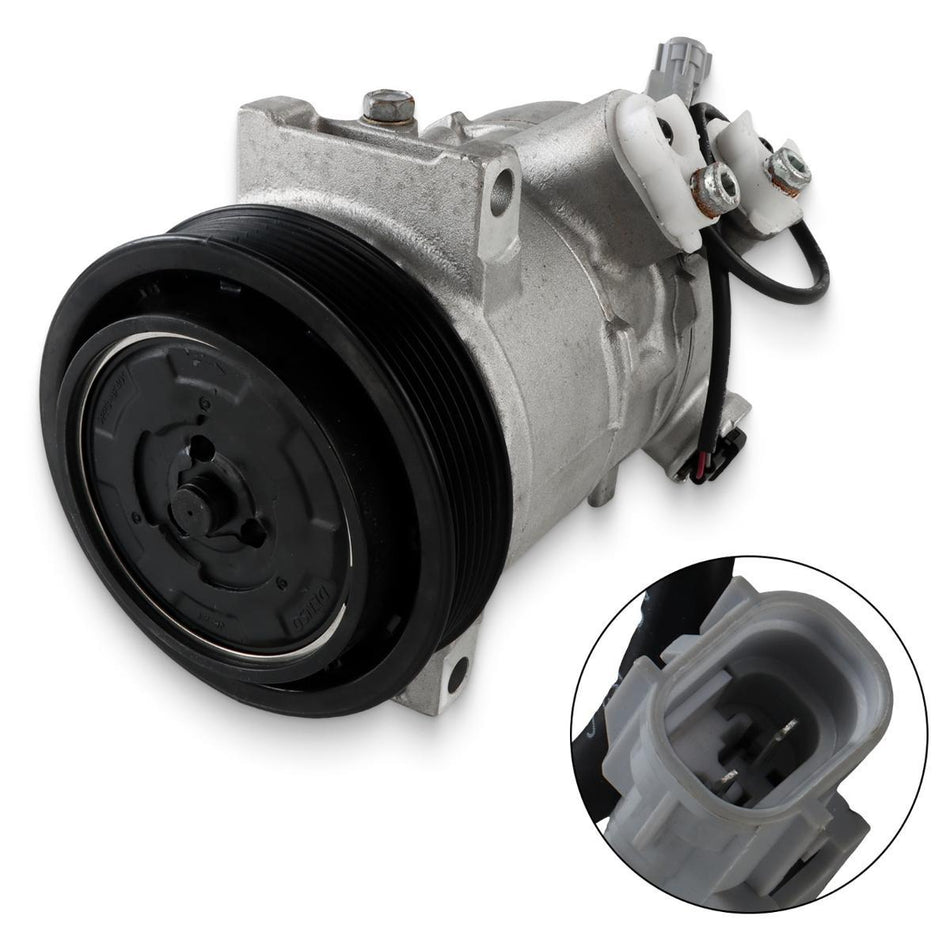 55111610AB A/C Compressor 6PK 12V 6SEU16C for 2008–2017 Jeep Compass Jeep Patriot Dod - image 2