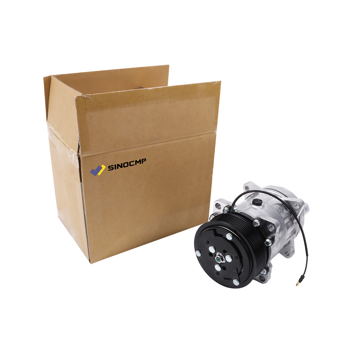 102-1018 A/C Compressor 8PK 12V for Thermo King Tripac APU Carrier Transicold - image 7