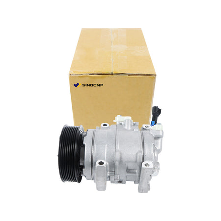 AT367640 8PK 24V A/C Compressor for John Deere Excavator E210LC E240LC - image 7