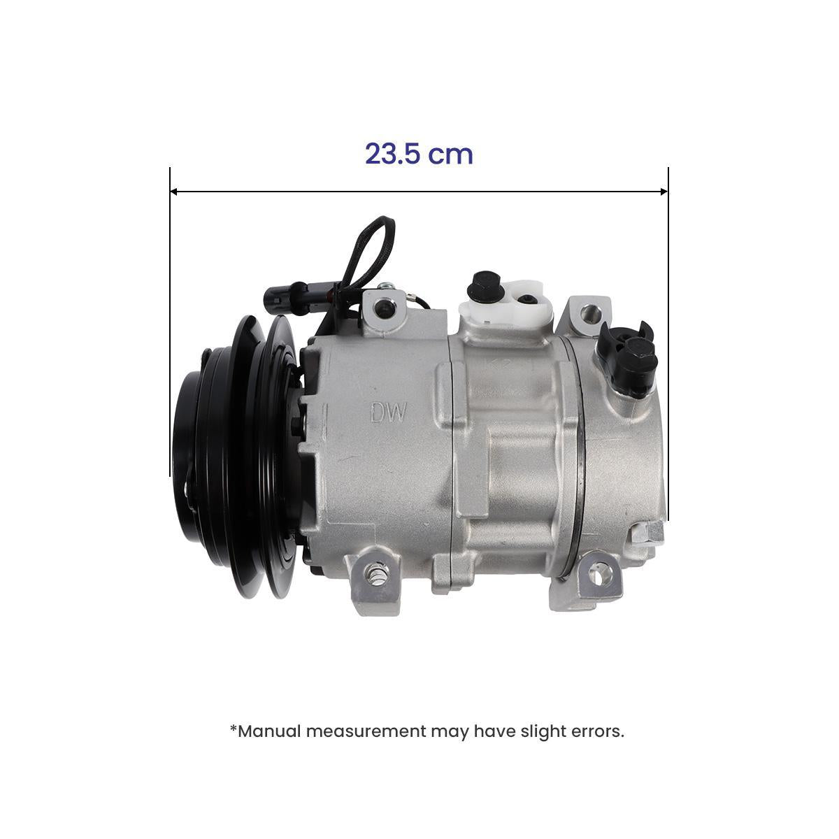 TE16-0023A A/C Compressor 1PK 12V for Kioti Tractor - image 3