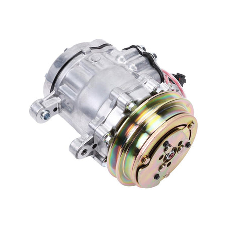 22L-979-2200 A/C Compressor 1PK 12V KHR3536 for John Deere Komatsu Hitachi Excavators