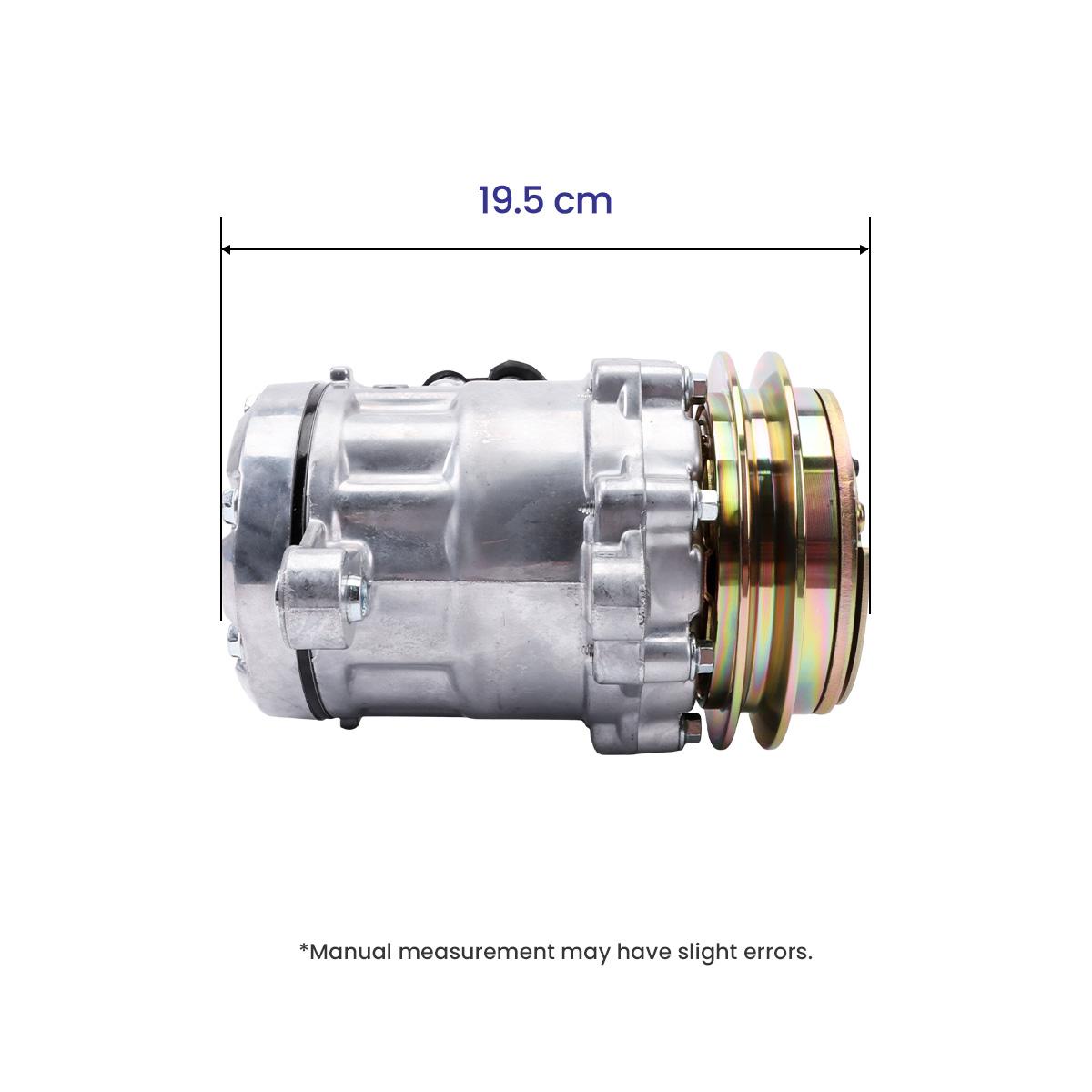 22L-979-2200 A/C Compressor 1PK 12V KHR3536 for John Deere Komatsu Hitachi Excavators - image 4