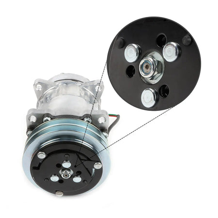 14649606 2PK 24V A/C Compressor SD7H15 for Volvo Excavators Loaders - image 4