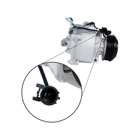 A/C Compressor 7813A215 for Mitsubishi Lancer - image 3