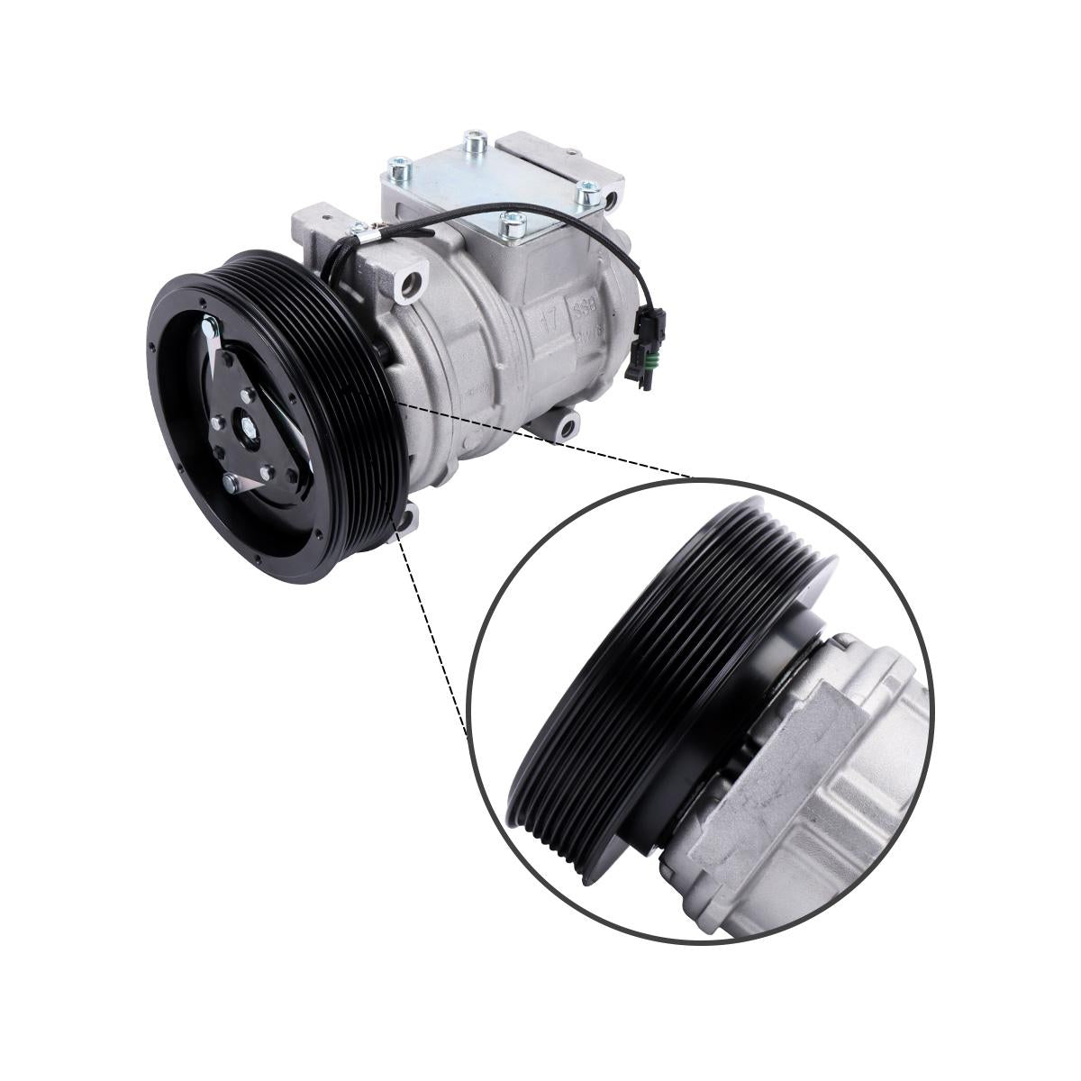 A/C Compressor AN221429 for John Deere Tractor - image 2