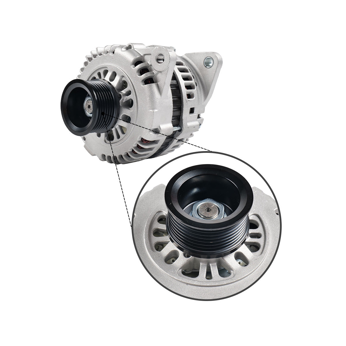 8-98076-260-0 12V 110A alternator for Isuzu 4HK1 4BD1 - image 2