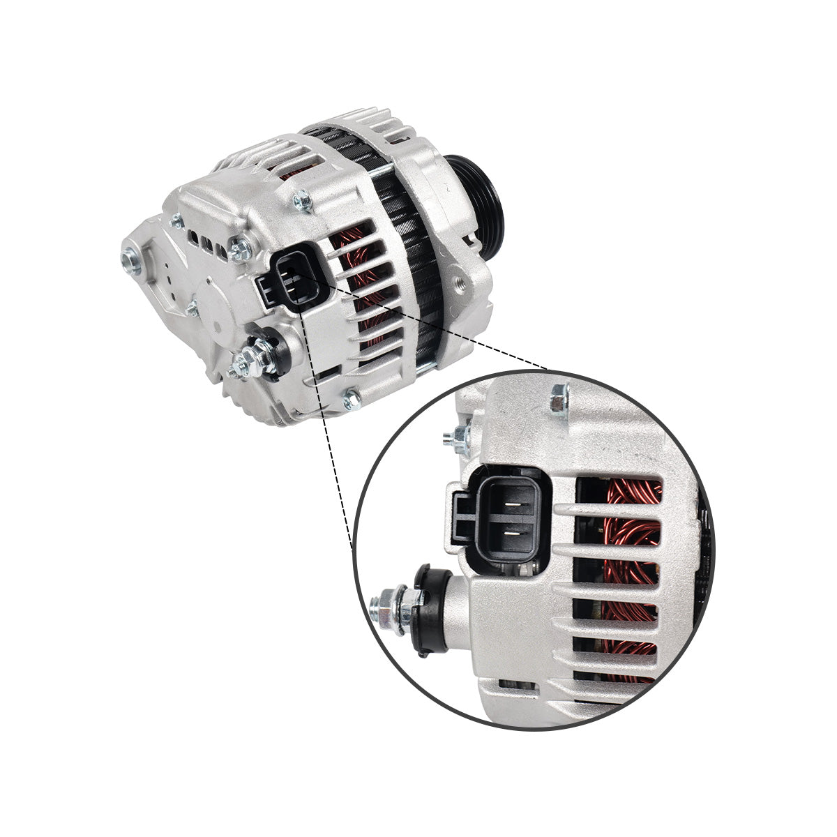 8-98076-260-0 12V 110A alternator for Isuzu 4HK1 4BD1 - image 3