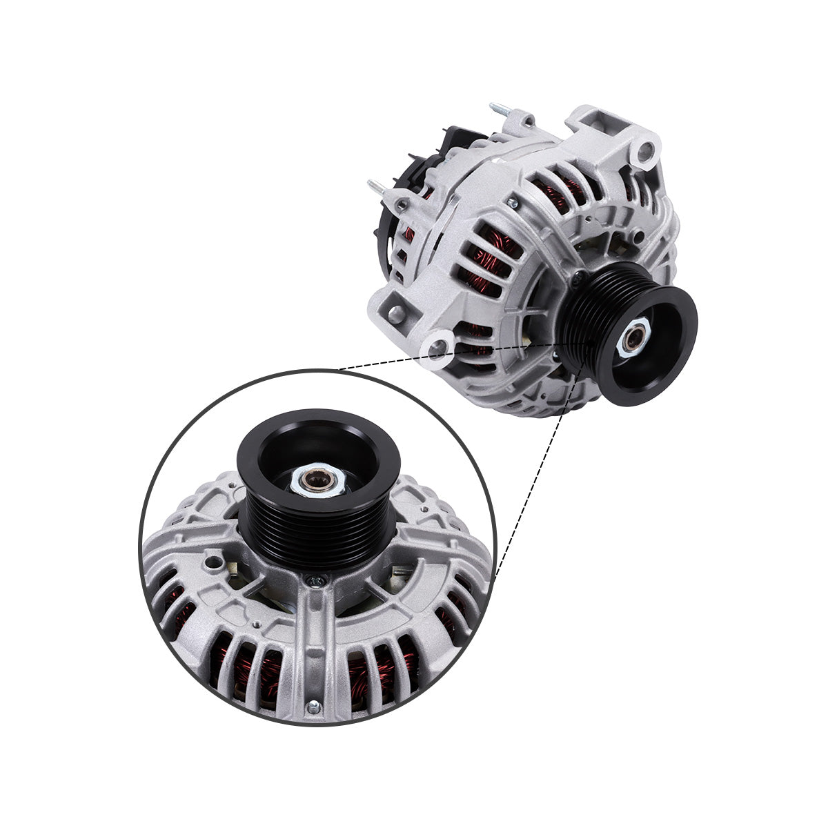 Aftermarket alternator RE210793 for John Deere Tractor - image 2