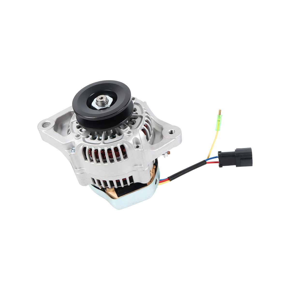 1K411-64010 12V alternator for Kubota D1803 Hitachi Loader - image 5