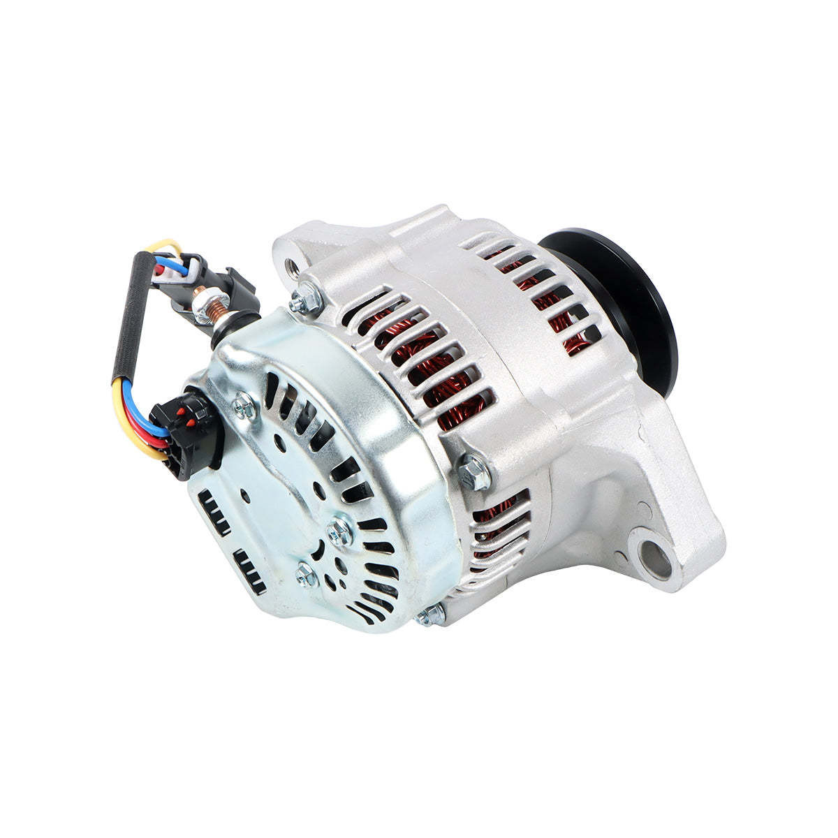 1K411-64010 12V alternator for Kubota D1803 Hitachi Loader - image 6