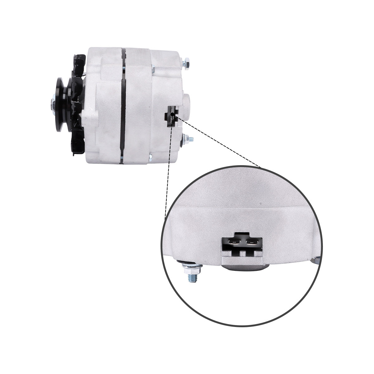 1358911 12V alternator for Hyster Forklift - image 3