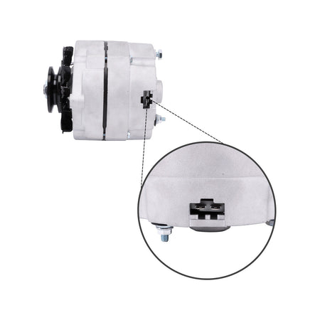 1358911 12V alternator for Hyster Forklift - image 3