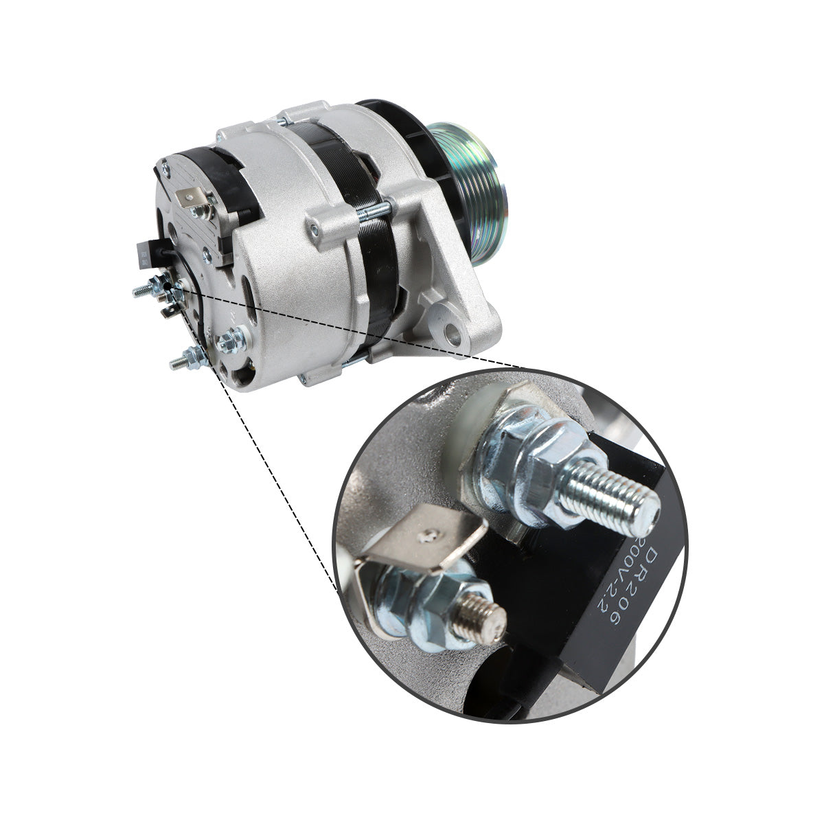 Aftermarket alternator 3964745 for Cummins - image 3