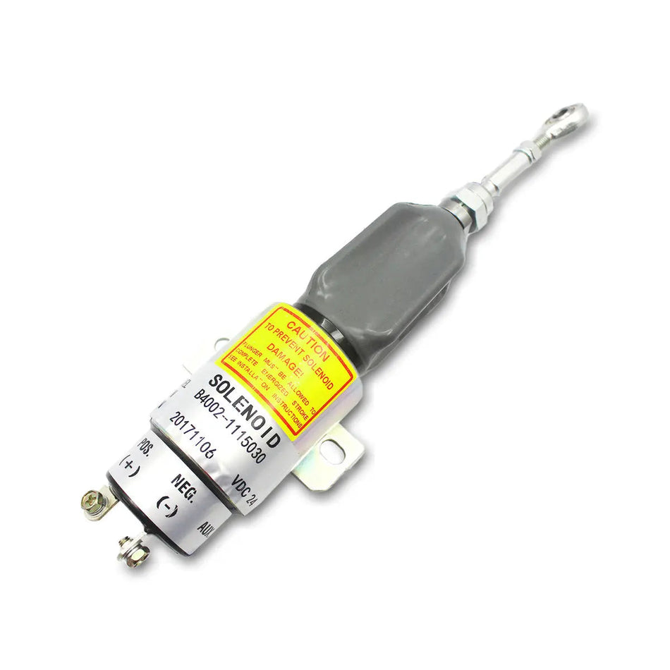 B4002-1115030 24V Fuel Shut Off Stop Solenoid Valve for Komatsu PC60-7 PC200-7 Excavator