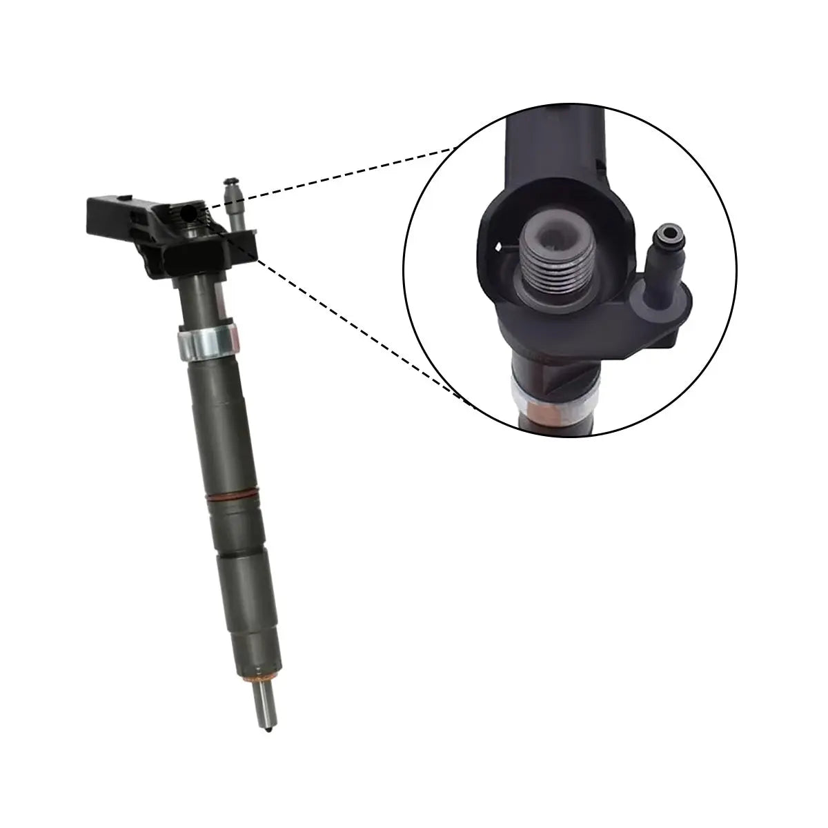 Diesel Fuel Injector 0445116035 0445116034 Compatible with Bosch VW Volkswagen Amarok 2.0 TDI 4Motion/BiTDI Multivan