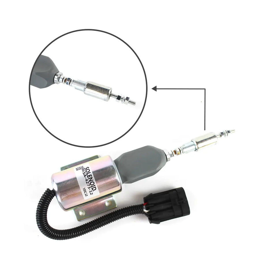 fuel shut-off solenoid F3HZ-9N392-D for 12V - image 2