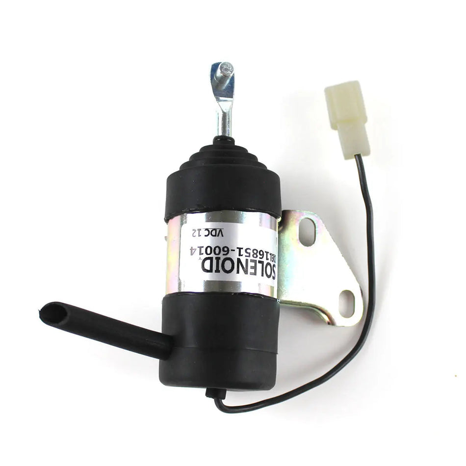 Fuel Shut Off Stop Solenoid Valve 16851-60014 for Kubota Utility Vehicle RTV900G RTV900R RTV900T RTV900T6 RTV900T9 RTV900W RTV900W9 Excavator