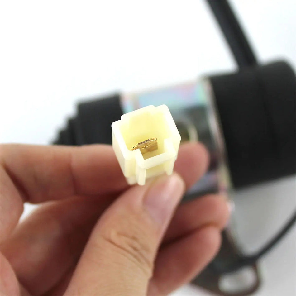 fuel shut-off solenoid 16851-60014 for Kubota Utility Vehicle RTV900G RTV900R RTV900T - image 2