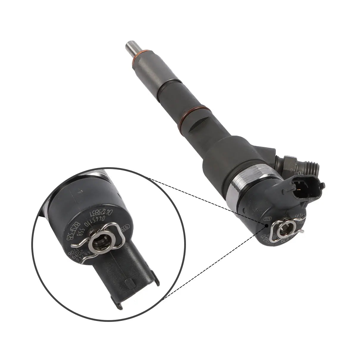 Common Rail Fuel Injector 04123831 0445110558 Compatible with Bosch Deutz TCD 3.6 L4 Diesel Engine