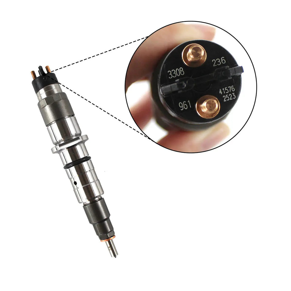 Common Rail Fuel Injector 0445120272 5263305 Compatible with Case Cummins QSC8.3 8.3L Komatsu