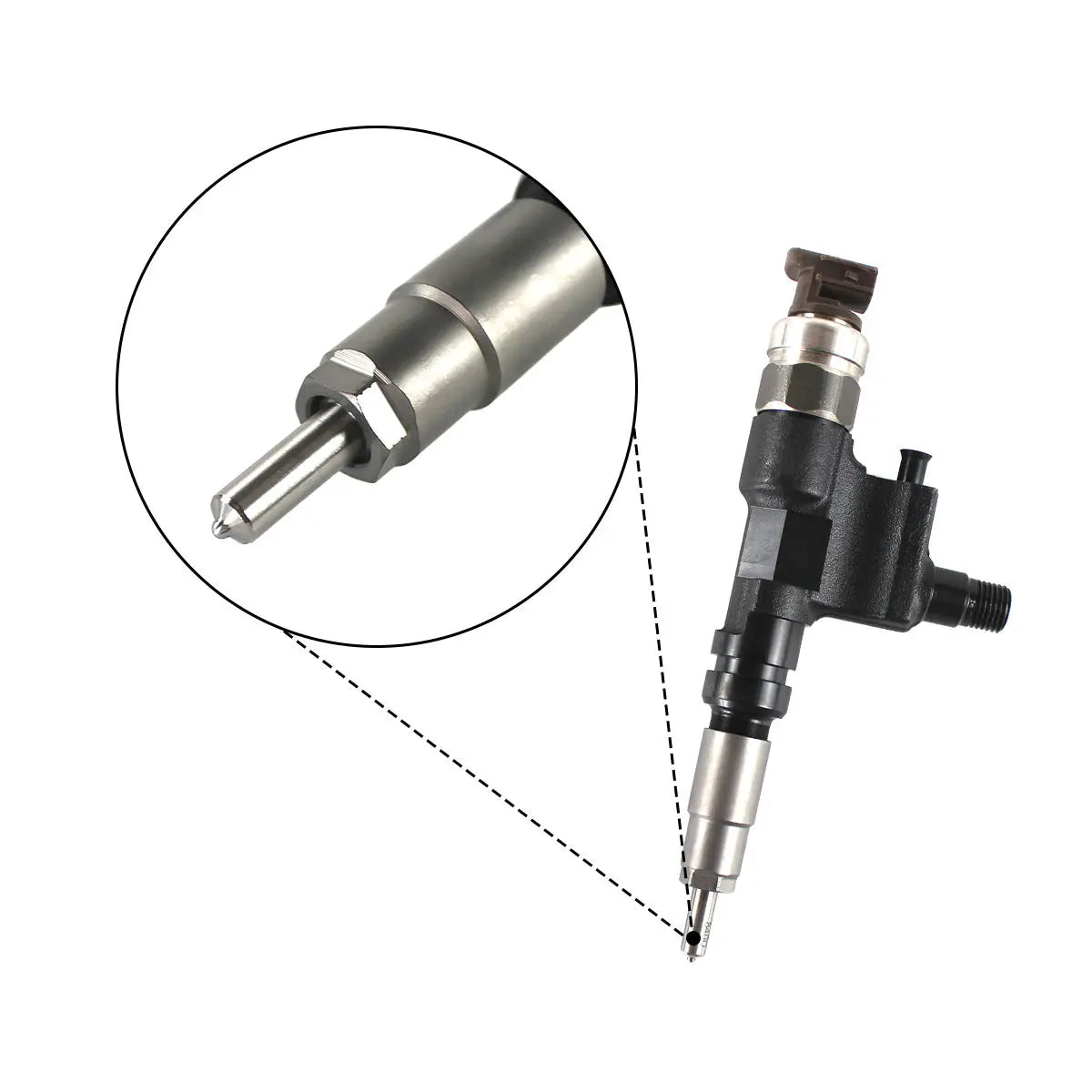 Common Rail Fuel Injector 095000-5322 Compatible with Hino Dutro N04C Diesel Engine
