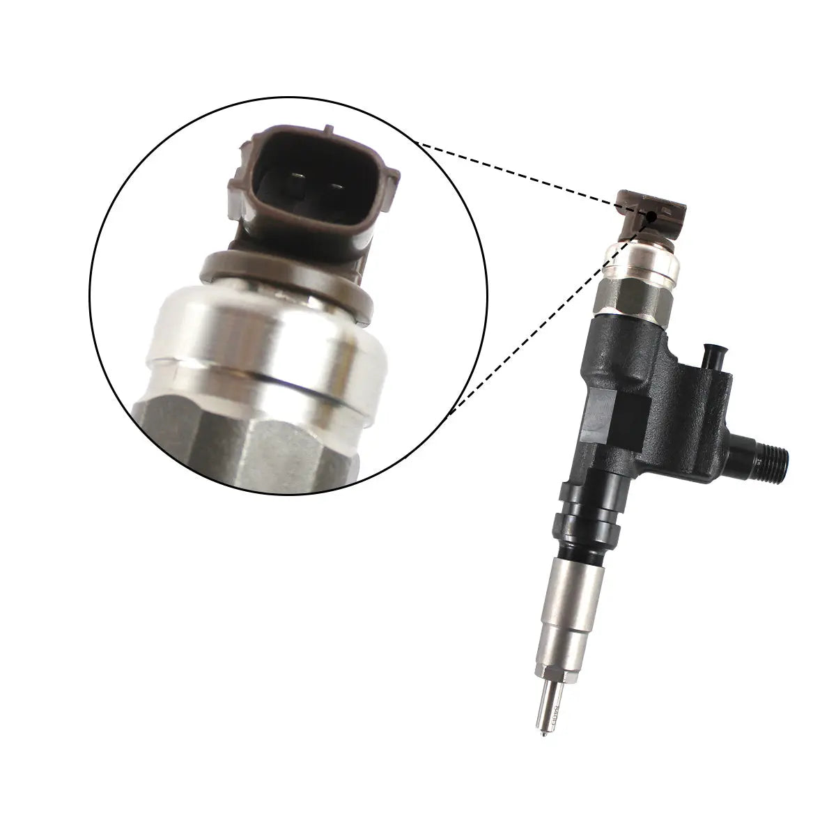 Common Rail Fuel Injector 095000-5322 Compatible with Hino Dutro N04C Diesel Engine