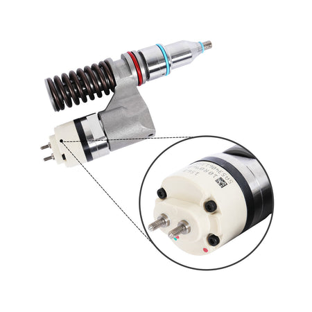 Common Rail Fuel Injector 194-5080 10R-0960 212-3460 Compatible with Caterpillar CAT C-10 C-12 Engine 345B L 345B II 365B L 345B II MH 365B II 345B 365B Excavator