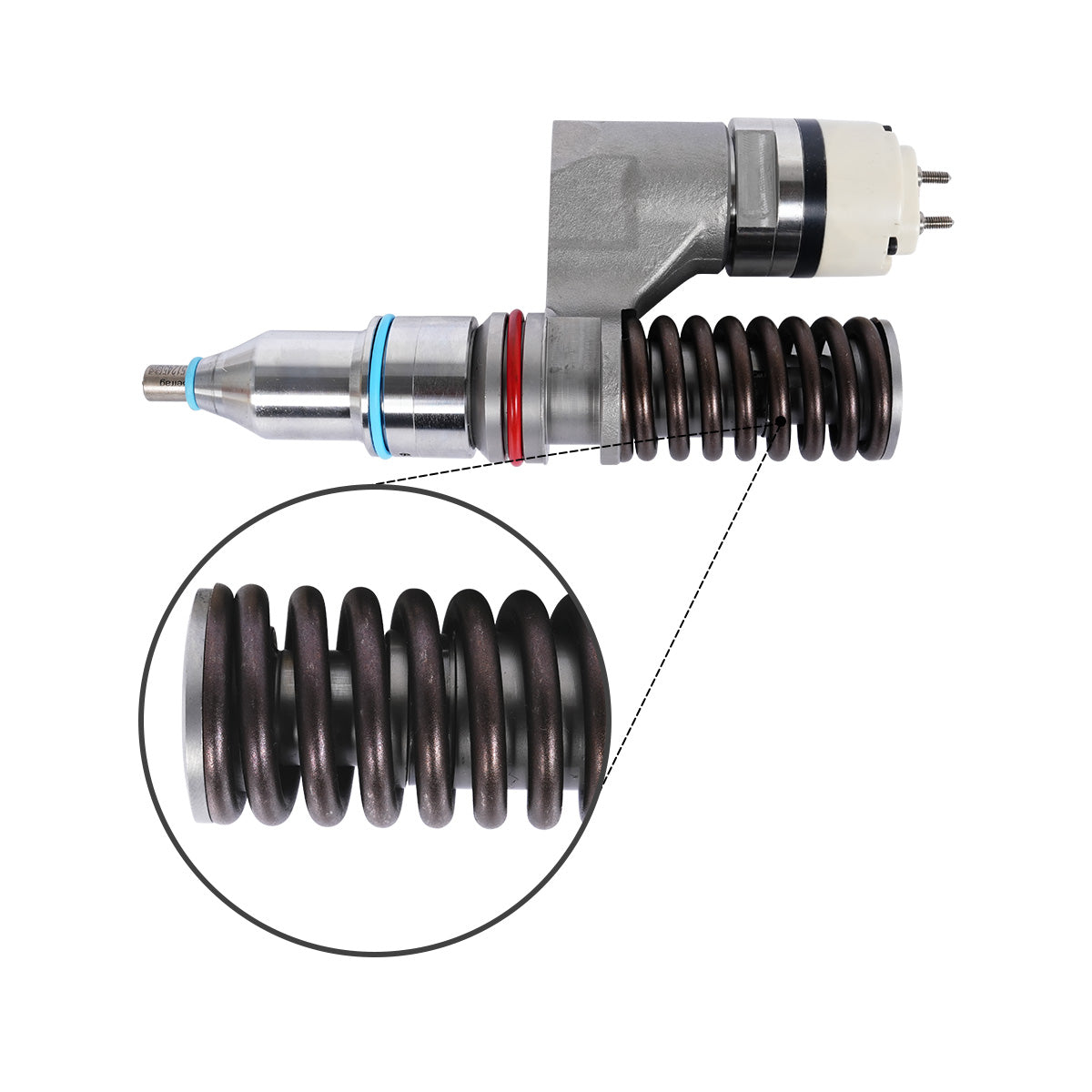Common Rail Fuel Injector 194-5080 10R-0960 212-3460 Compatible with Caterpillar CAT C-10 C-12 Engine 345B L 345B II 365B L 345B II MH 365B II 345B 365B Excavator