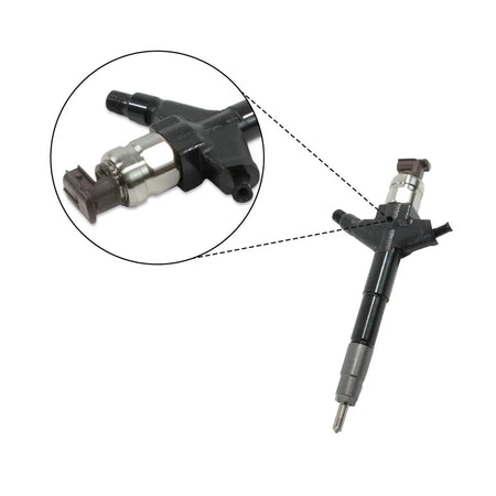 Common Rail Fuel Injector 295050-1060 166003XN0A Compatible with Denso Nissan YD25 Engine Navara Pathfinder NP300 2.5 D