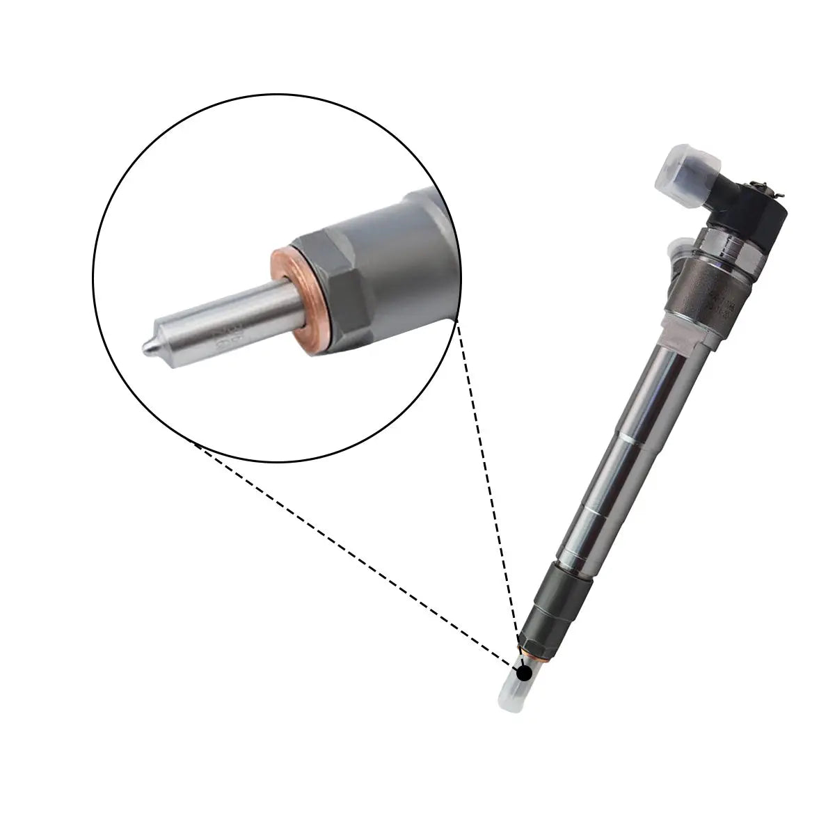 Common Rail Fuel Injector 5258744 0445110376 Compatible with Cummins ISF 2.8 Foton Jac Volga Ford