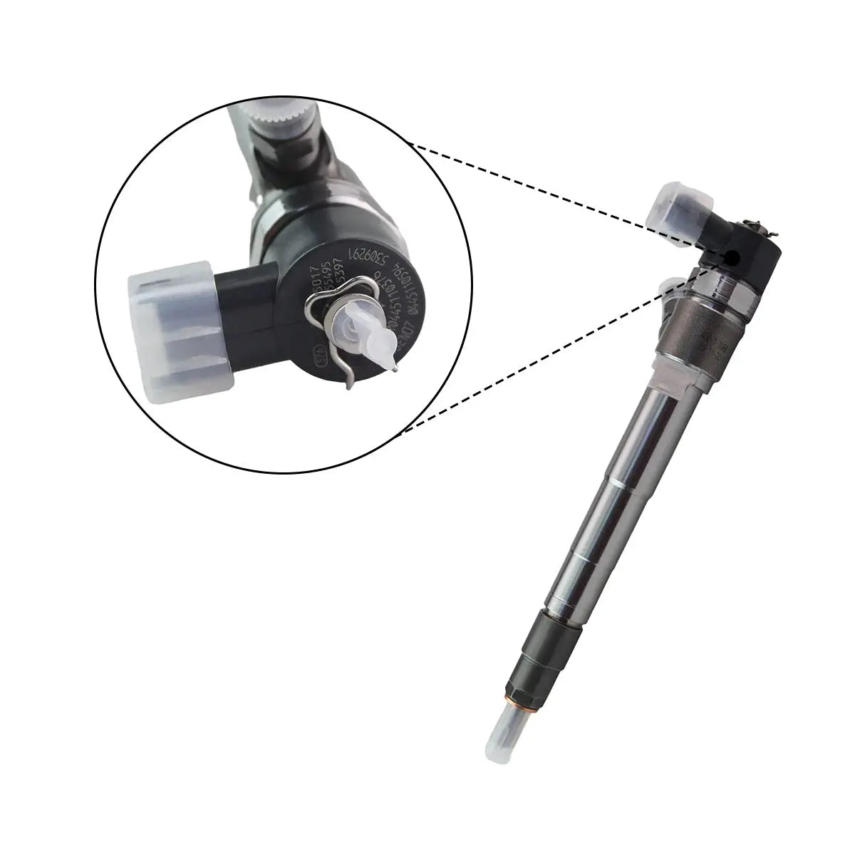 Common Rail Fuel Injector 5258744 0445110376 Compatible with Cummins ISF 2.8 Foton Jac Volga Ford