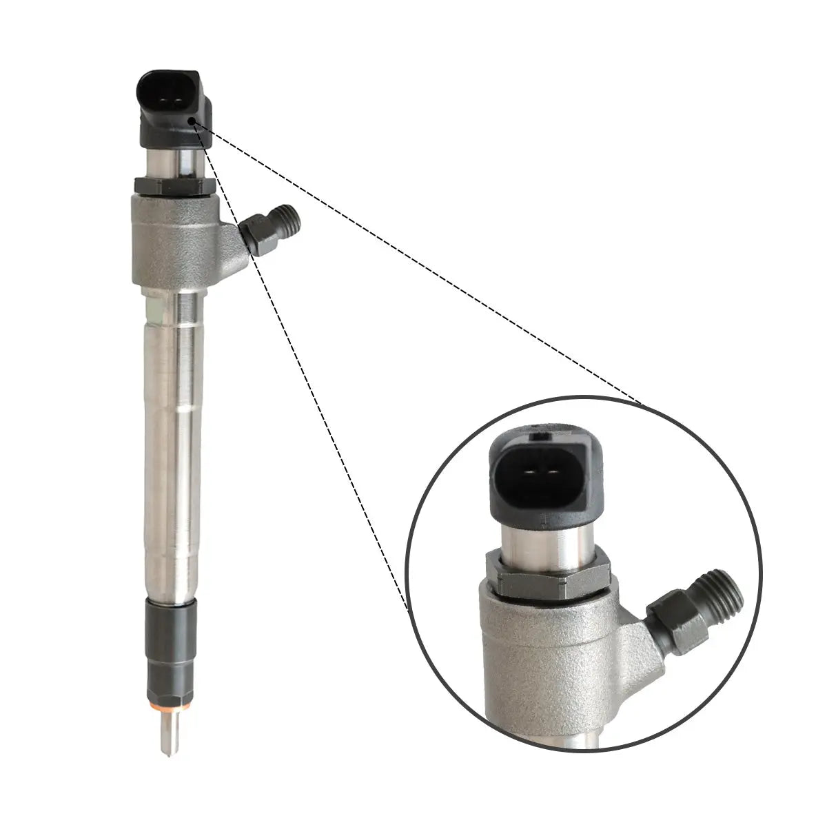 Common Rail Fuel Injector BK2Q-9K546-AG 5WS40745 Compatible with Ford Transit Ranger 2.2L