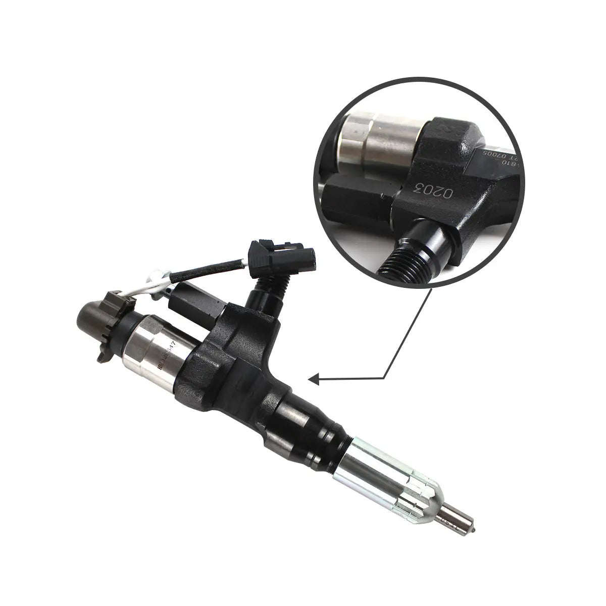 095000-5970 095000-5971 Diesel Fuel Common Rail Injector Compatible with HINO E13C
