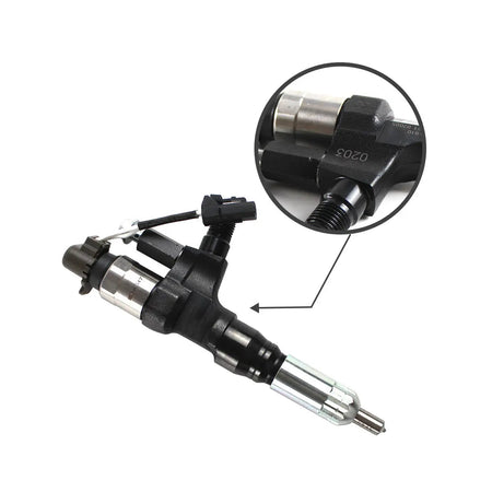 095000-6812 Common Rail Fuel Diesel Injector Compatible with Hino J08E