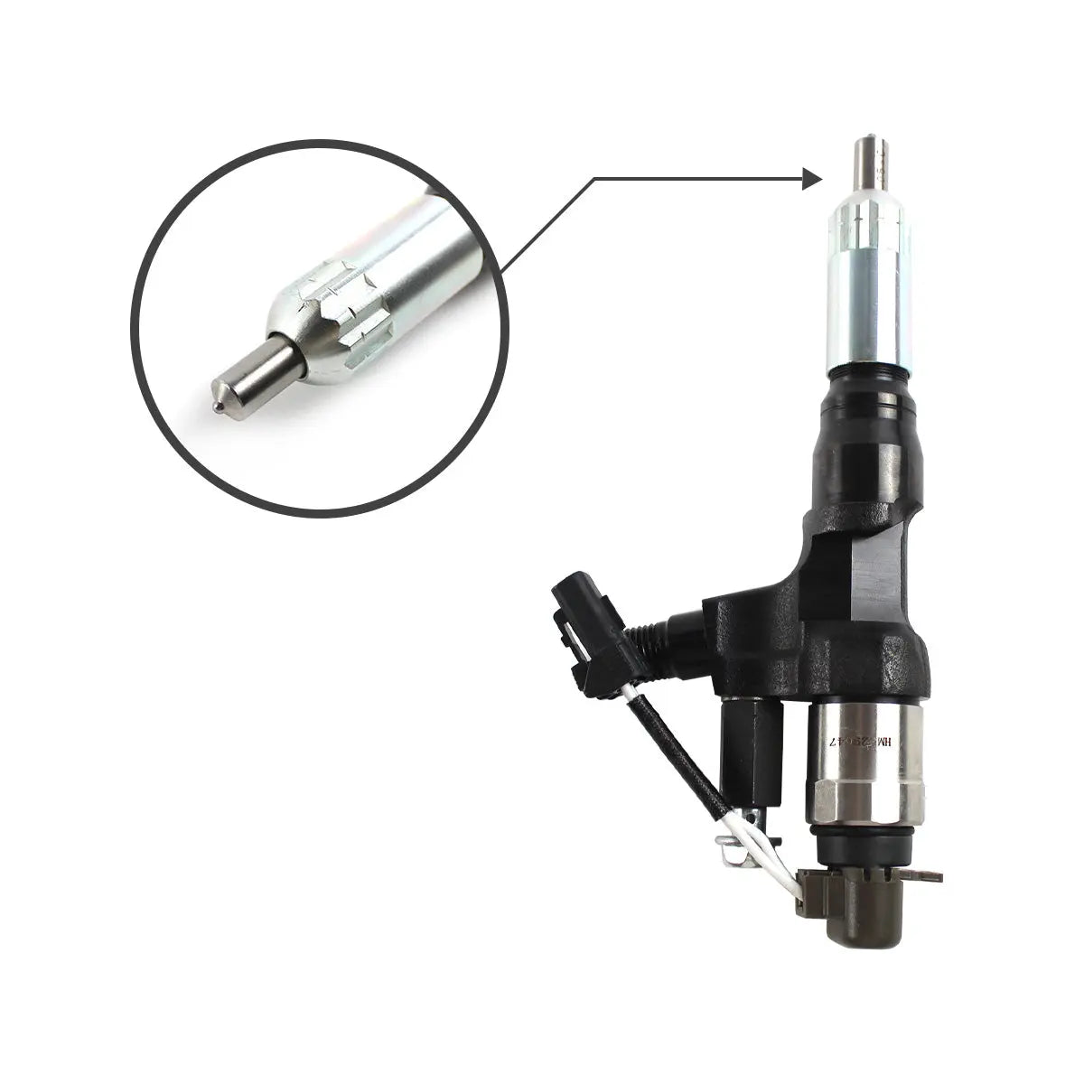 095000-6593 Fuel Injector Compatible with Kobelco SK330-8 SK300-8 Hino J08E