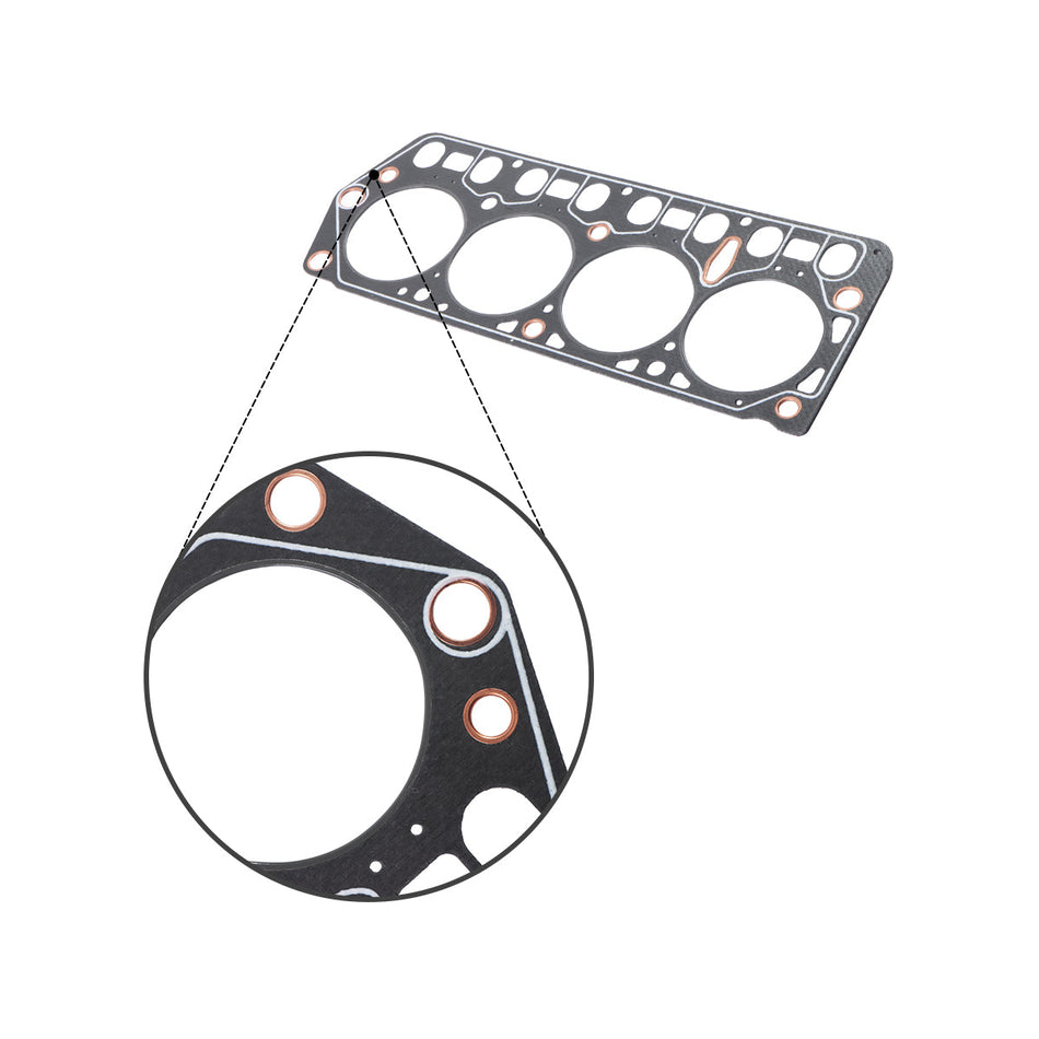 Cylinder Head Gasket 11115-UB020 11115-76014-71 for Toyota 5-7FG Forklift 4Y Engine - image 2