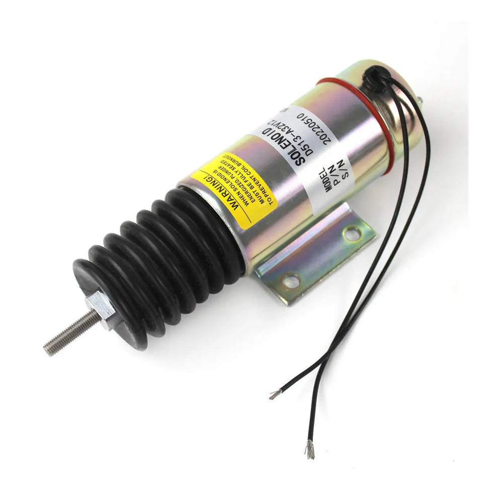D513-A32V12 D513A32V12 12V Fuel Shut Off Stop Solenoid Valve for Genie JLG Dual Coil Throttle Solenoid