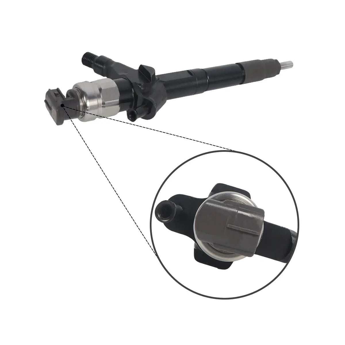 Fuel Injector 16600-EB70A 16600-EB70 16600-EB70D Compatible with Nissan Navara Pathfinder YD25 Engine